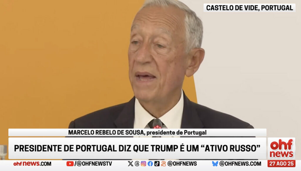 Portugali president ametiaja viimases kõnes: Trump on Vene agent
