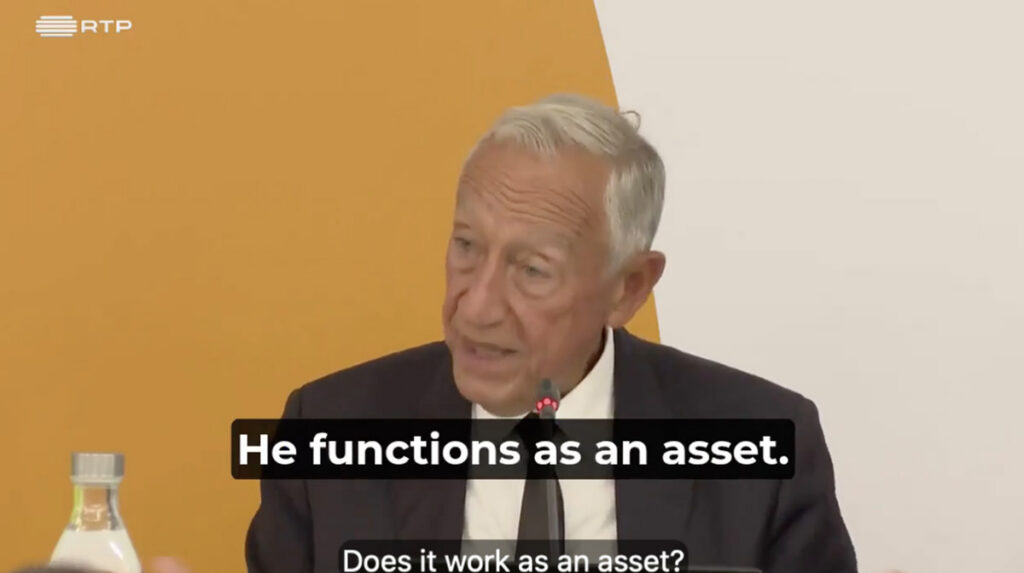 Portugali president: Trump on Vene agent