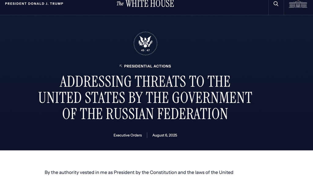 USA väljastas teate Vene ohu kohta