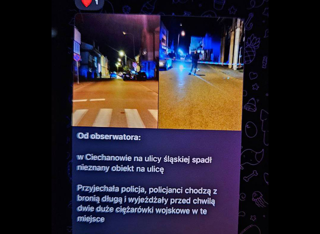 PILTUUDIS: Vene drooni tükid kukkusid alla Poola linnas