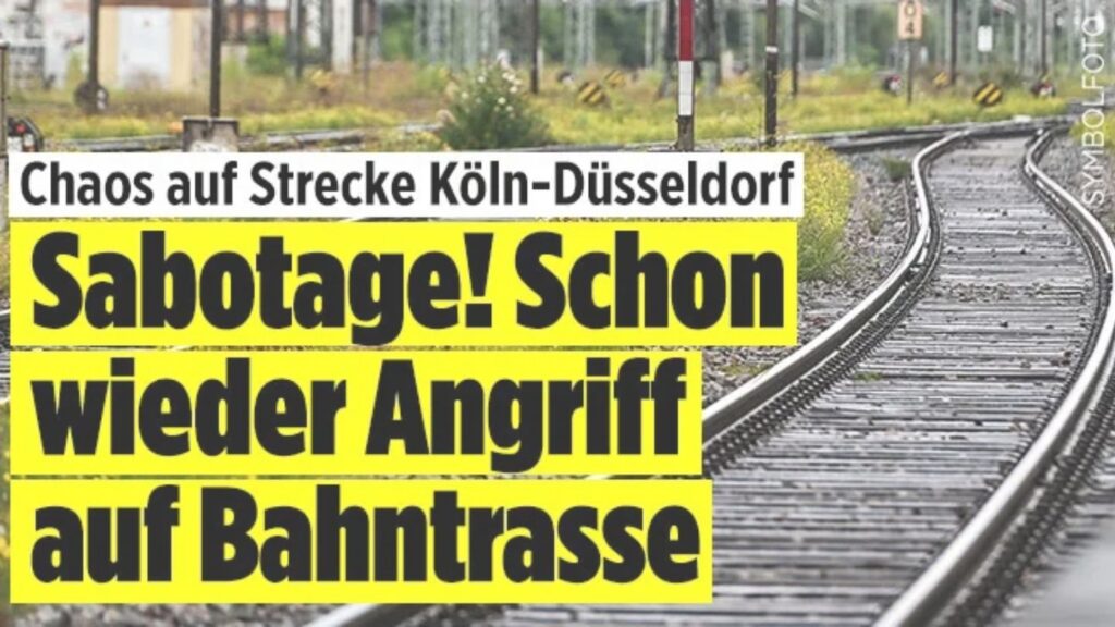 Ärevus Saksamaal: keegi ronis maa alla ja lõikas kaablid läbi