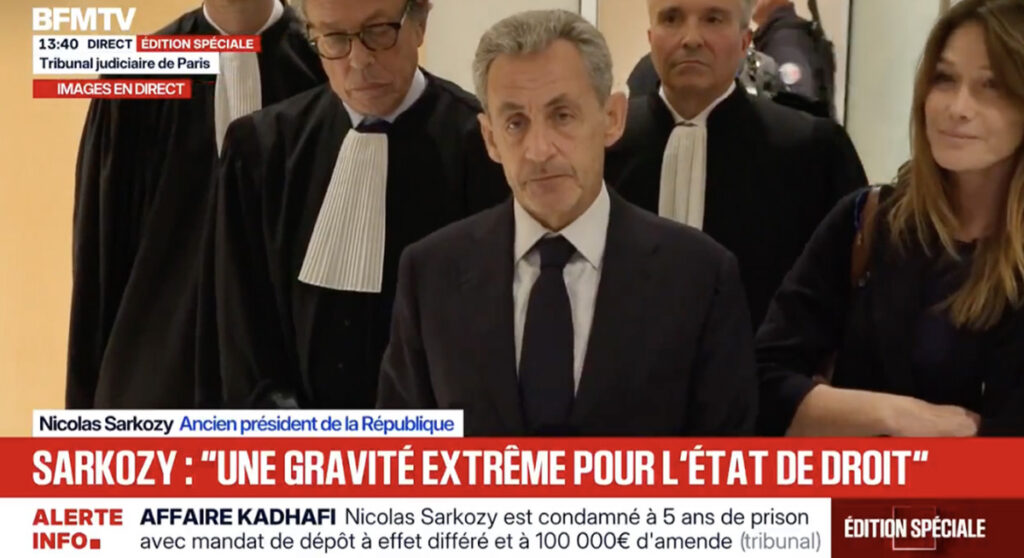 Prantsuse ekspresident läheb viieks aastaks vangi