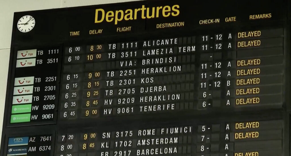 Euroopa suurtes lennujaamades valitseb kaos, põhjuseks võib olla Venemaa rünnak