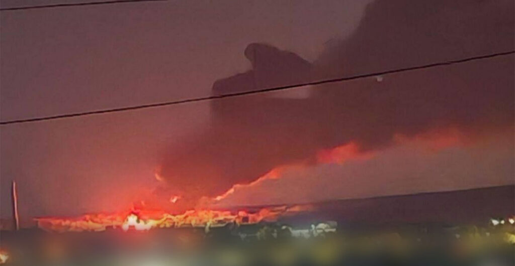 Ukraina ründas venelaste naftabaasi