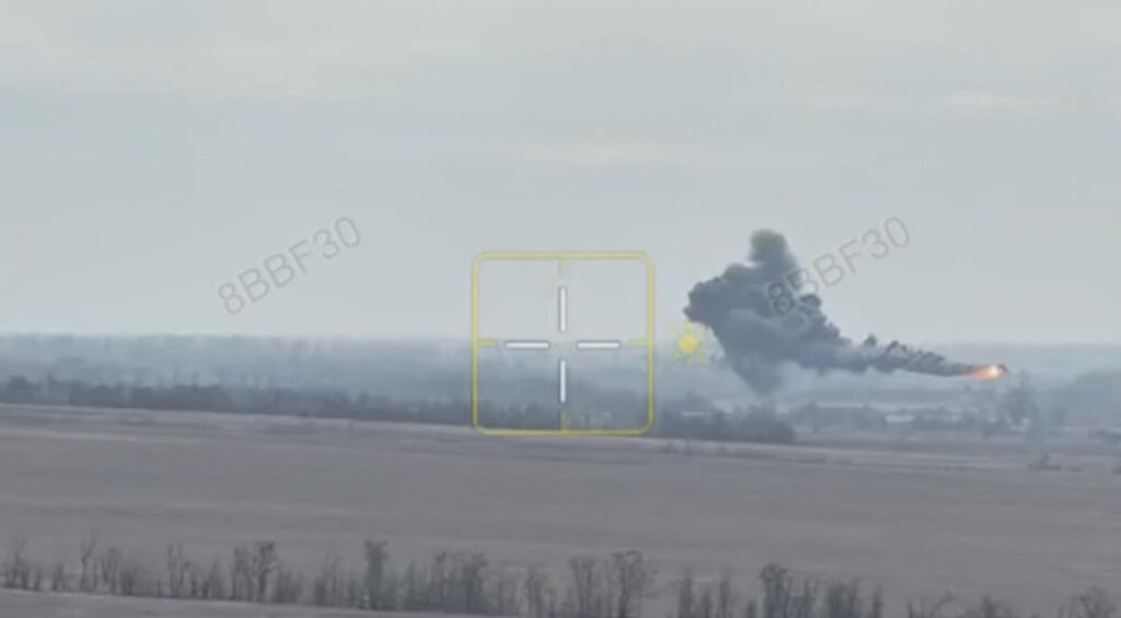 VIDEO: Ukraina droon lasi õhku Vene ründekopteri