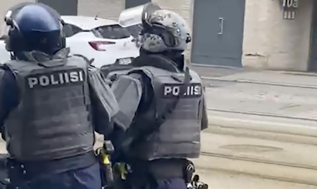 Helsingi eliitpiirikonnas oli politseioperatsioon