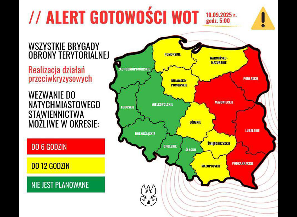 Poola alustas sõjalise mobilisatsiooniga