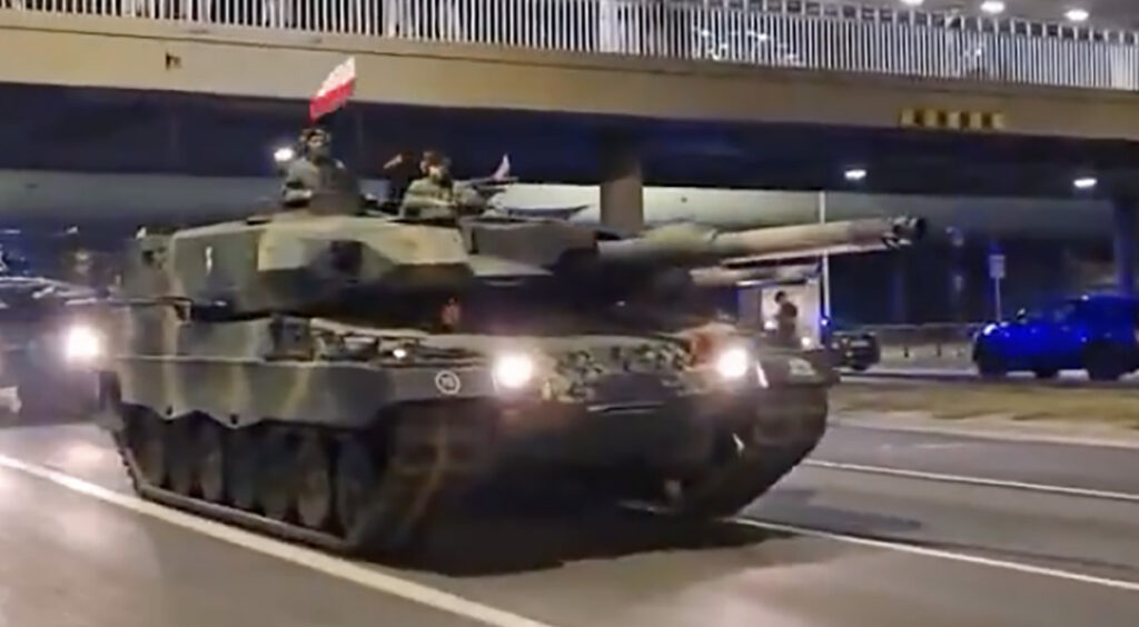 VIDEO: Poola tankid liiguvad Putinile vastu
