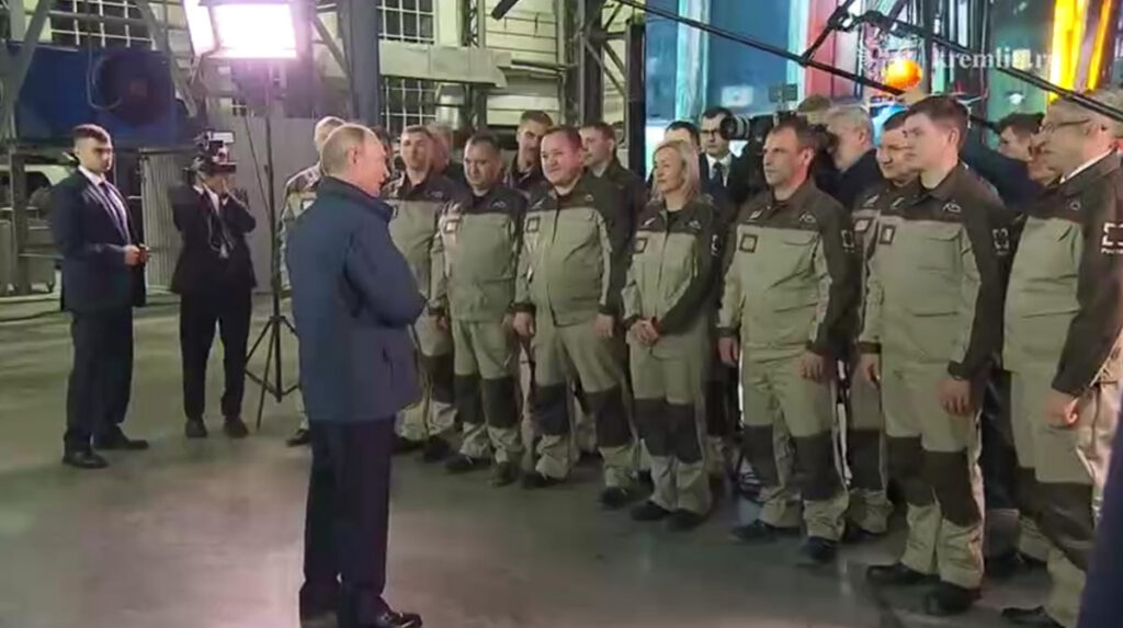 Putin: Venemaa on suurendanud relvade tootmist 30 korda