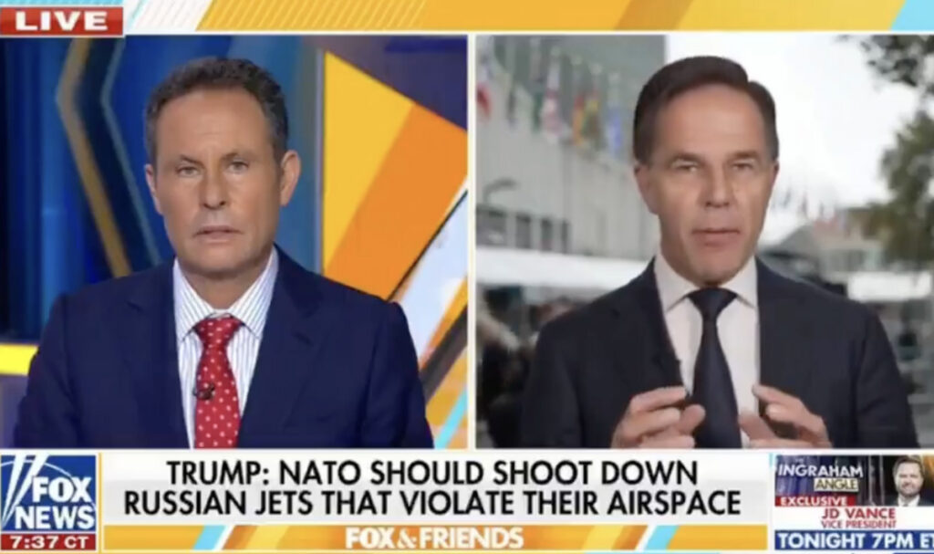 NATO peasekretär nõustub Trumpiga: Vene lennukid tulistatakse alla