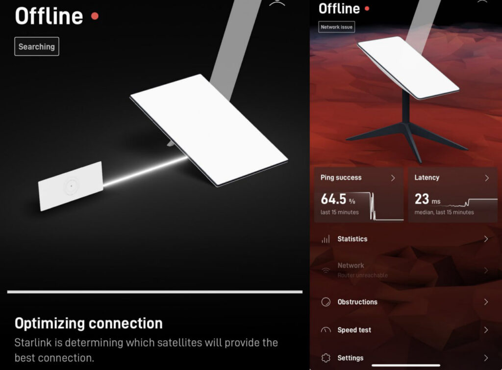 Ukraina rindel katkes Starlinki netiühendus