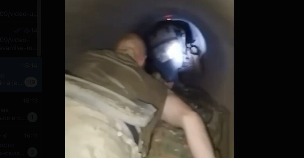 VIDEO: nii läksid Vene sõdurid mööda gaasitoru Ukraina tagalasse