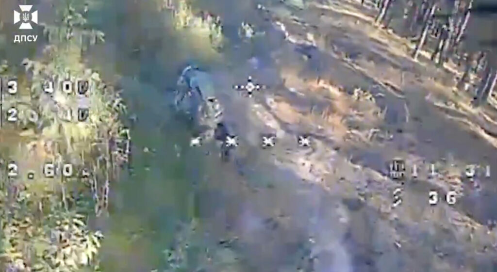 VIDEO: Ukraina droon tabas Vene sõduri