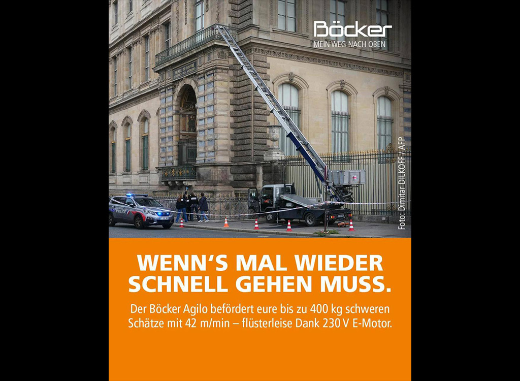 PILTUUDIS: Saksa firma muutis Louvre’i röövi reklaamiks