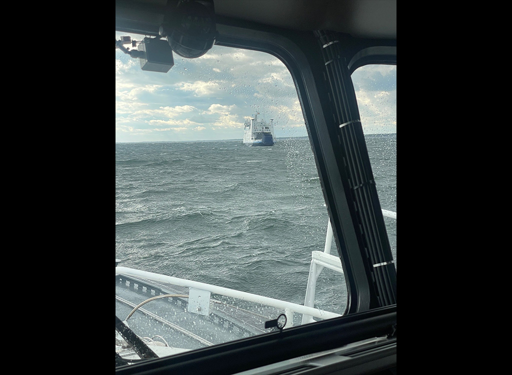 Venemaalt tuli laev üle Soome piiri