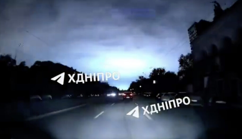 VIDEO: Ukrainas oli näha sähvatusi ja siis kadus elekter