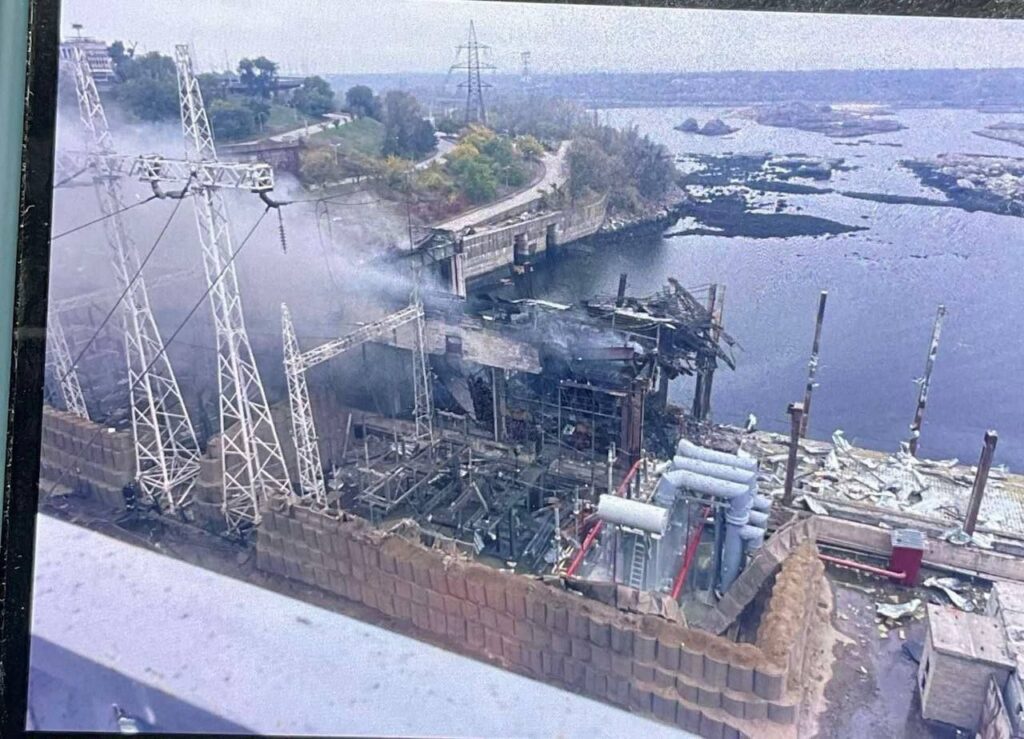 PILTUUDIS: Venemaa hävitas Ukraina hüdroleketrijaama turbiiniosa