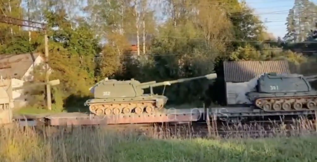 VIDEO: Vene sõjaväe ešelonid liiguvad Eesti ja Läti piiride suunas