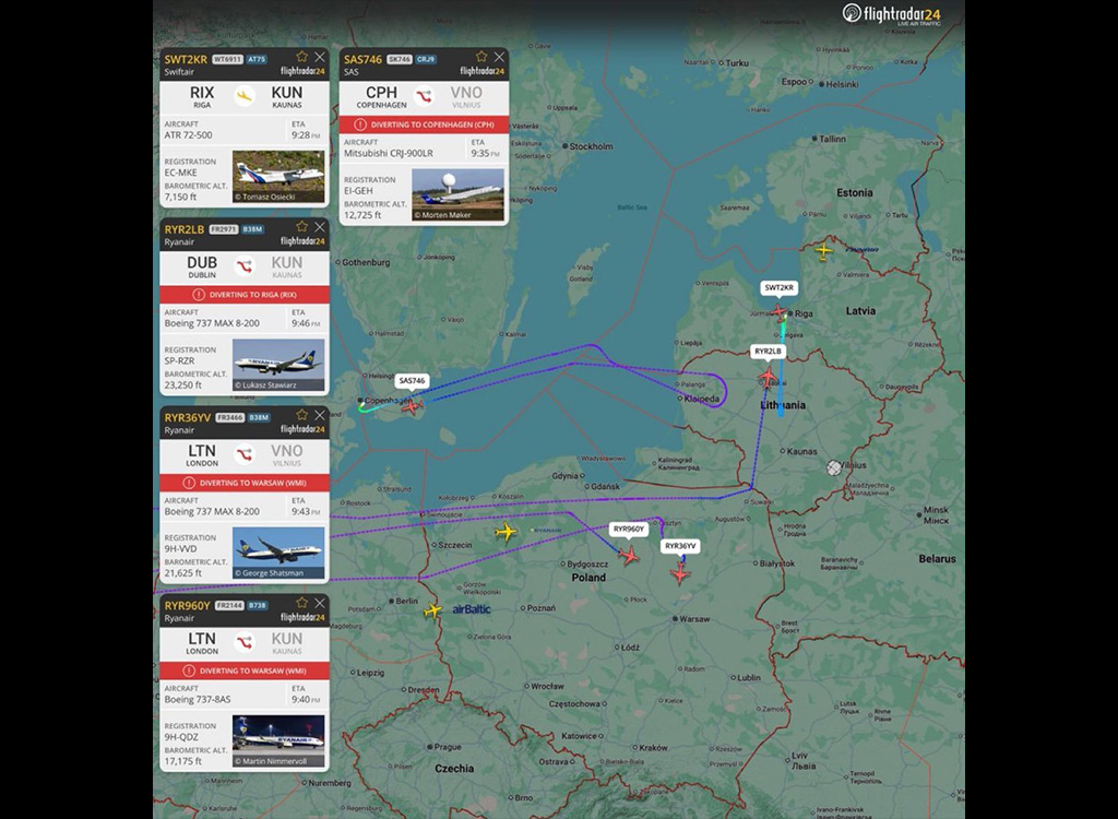 Leedus on julgeolekuoht, lennujaamad suleti