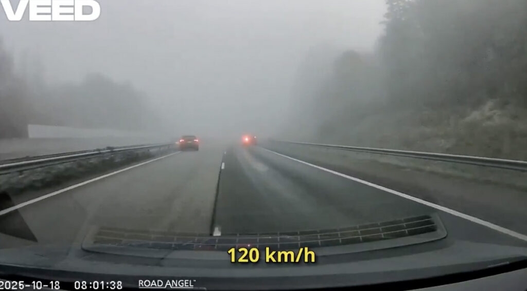 VIDEO: olukord Soome maanteel vahetult enne suurt avariid