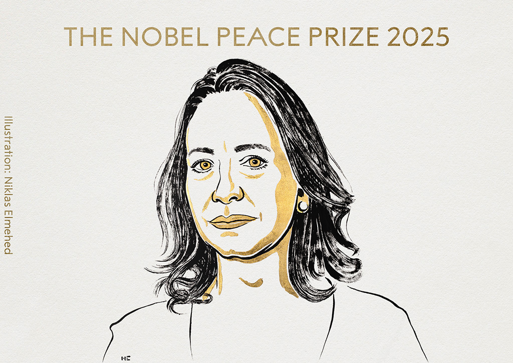 Nobeli rahupreemia laureaat on Maria Corina Machado