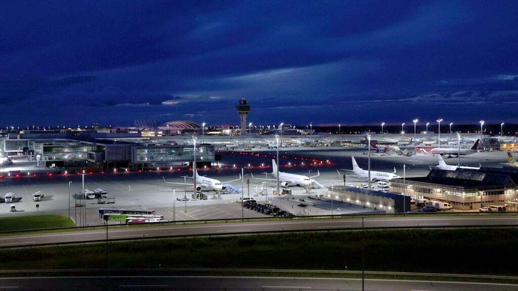 Müncheni lennujaamas anti droonihäire