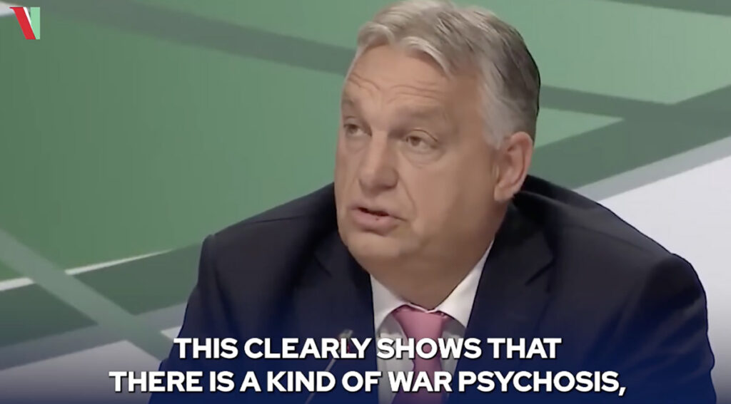 Ungari peaminister: Euroopas on alanud võidujooks sõja nimel