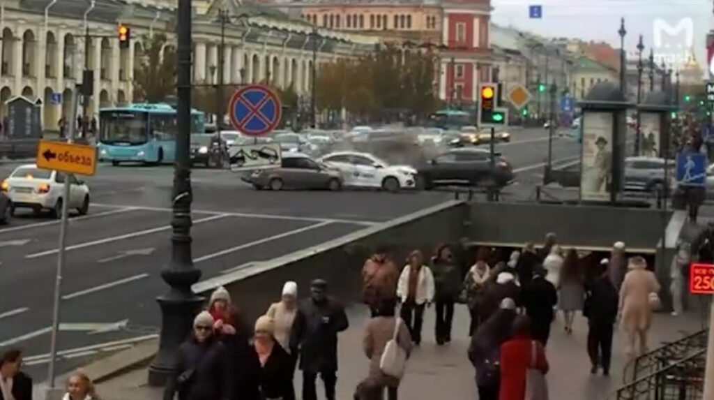 VIDEO: kole avarii Peterburis