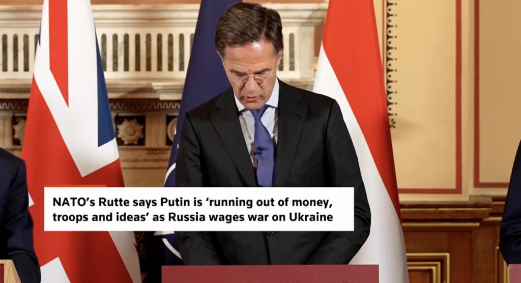 NATO peasekretär: Putinil on otsas raha, sõdurid ja ideed