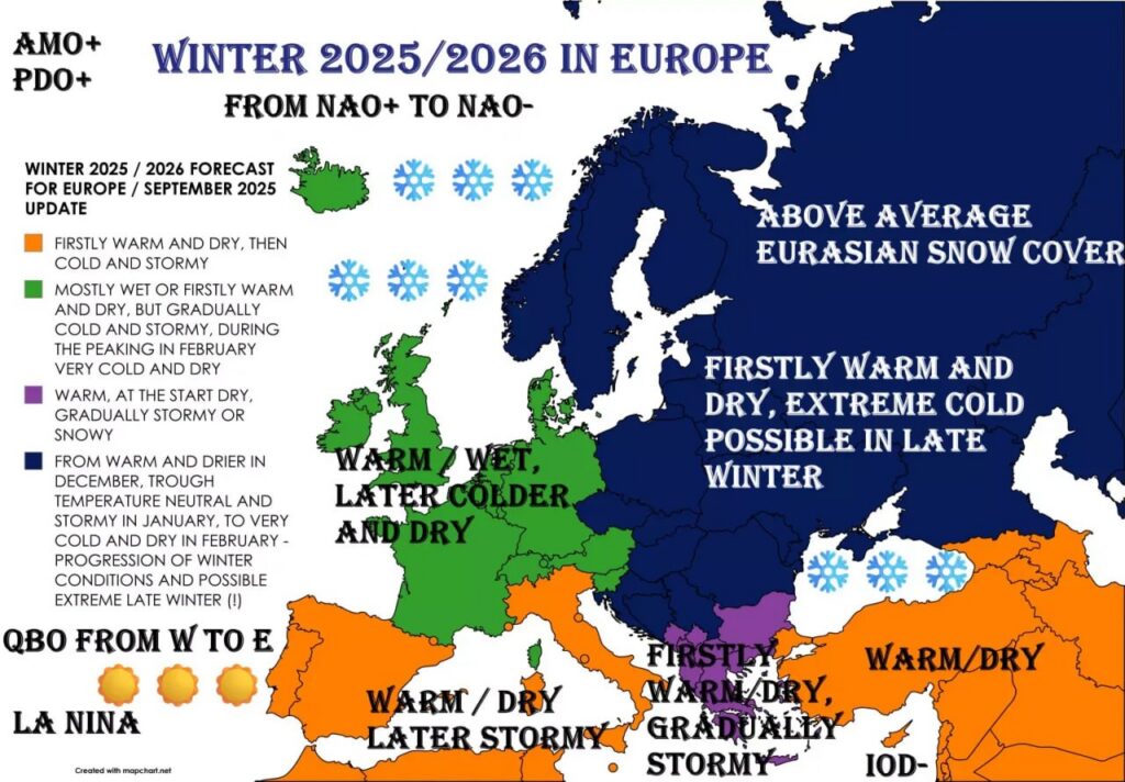 Prognoos: talv tuleb külm ja lumine