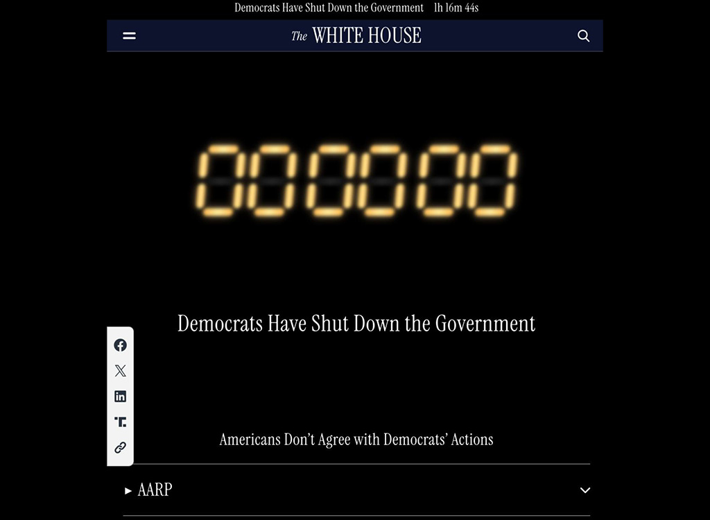 USA valitsus läks lukku