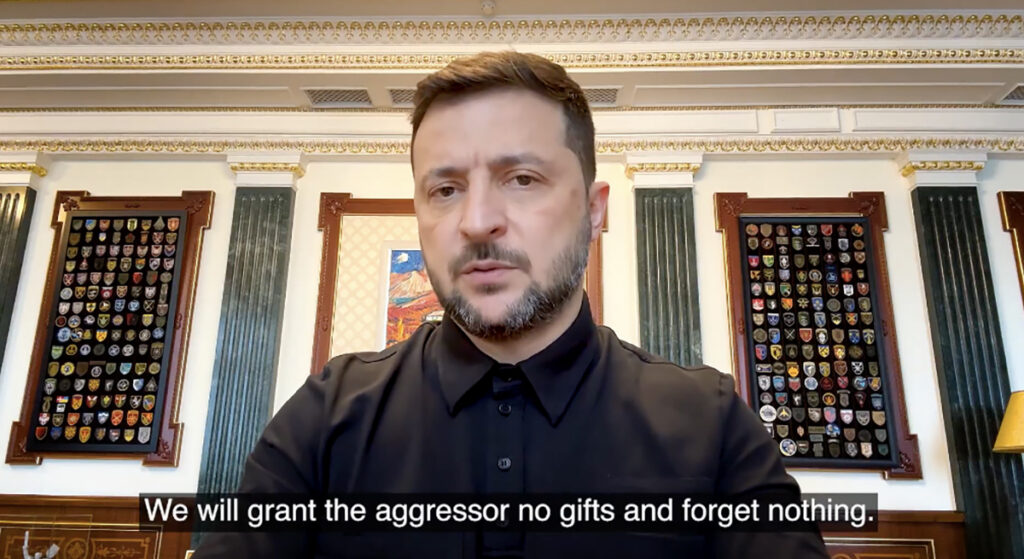 Ukraina president: Me ei kingi agressorile midagi