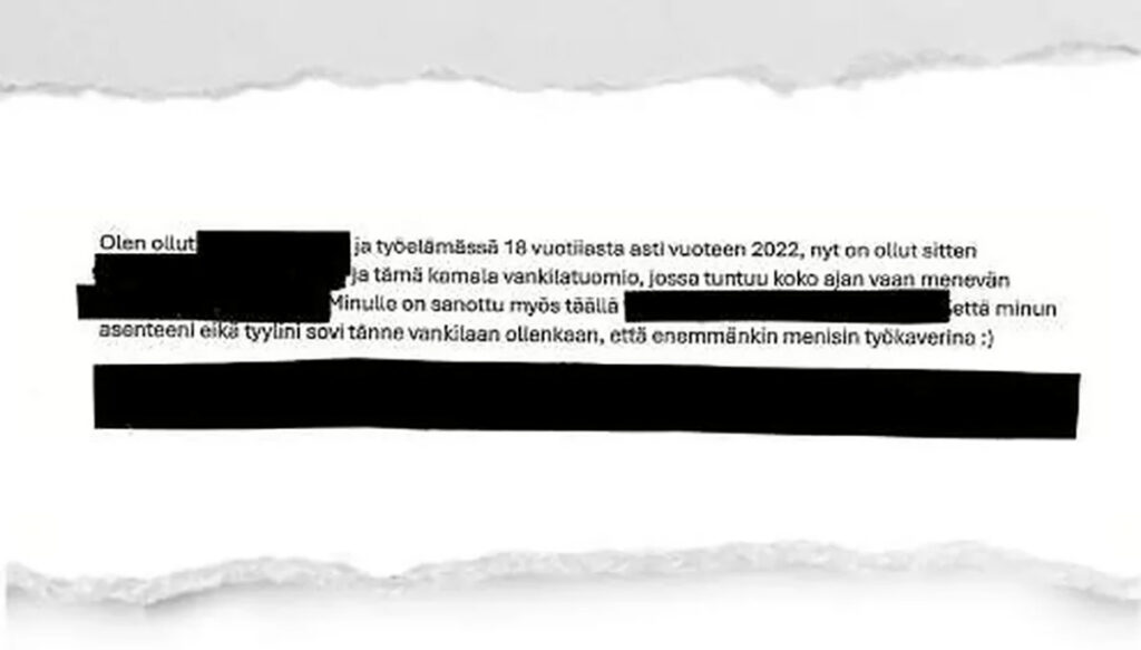 Naine kirjutas Soome presidendile, et tema stiiliga ei lähe kokku vangla – sai armu