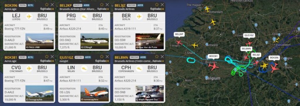 Belgias suleti droonide tõttu Brüsseli lennujaam