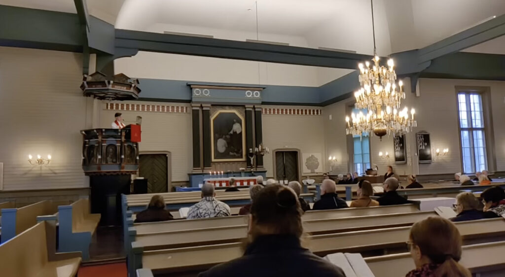 VIDEO: Soome kirikus oli jutluse ajal kuulda plahvatust