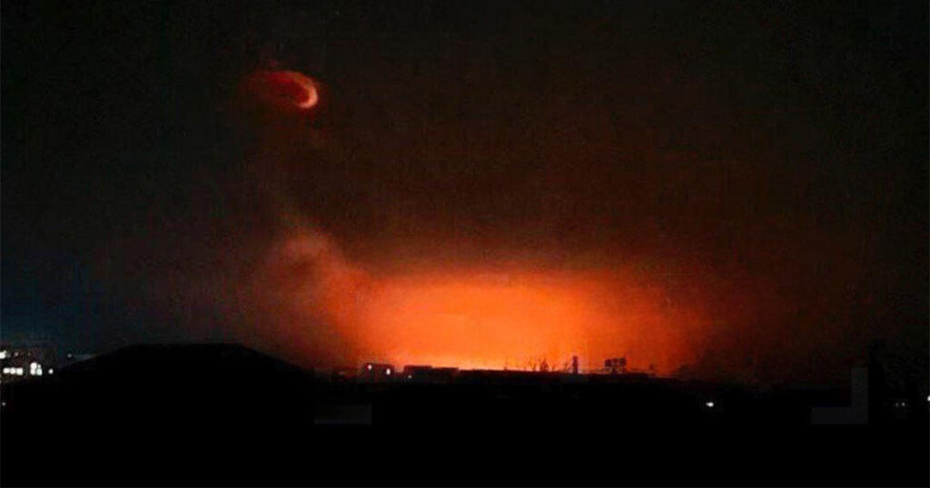 Ukraina pealinna tabas massiivne rünnak