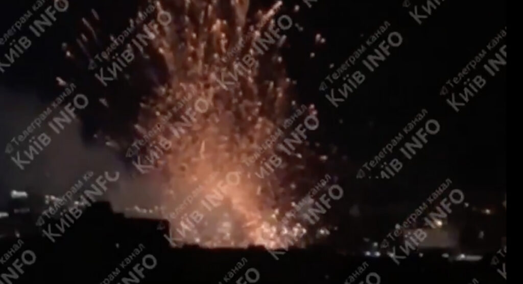 VIDEO: Kiievi kesklinna tabas droonirünnak