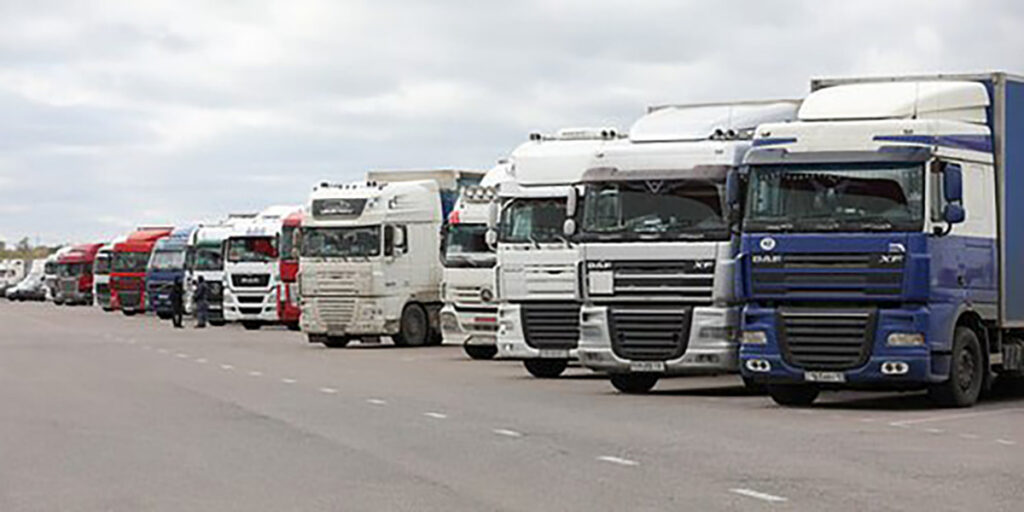 Leedu autovedajad alustasid meeleavaldust valitsuse vastu