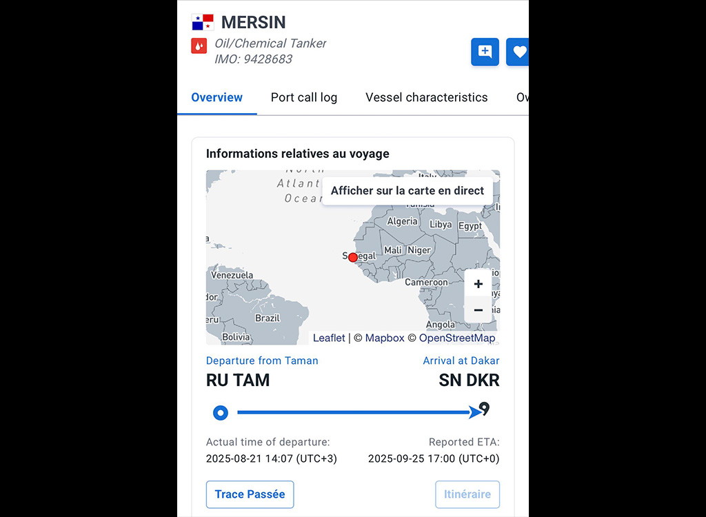 VIDEO: Aafrika rannikul uppus tanker, mis väljus Vene sadamast