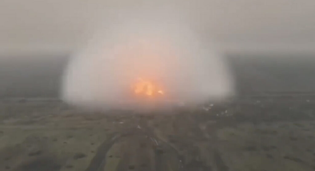 VIDEO: nagu tuumapomm oleks plahvatanud Ukrainas