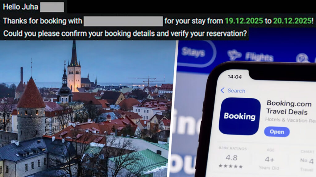 Hoiatav juhtum: Soome mees sai Tallinna hotellist petusõnumi