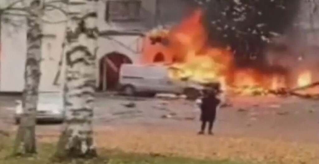 VIDEO: vahetult pärast plahvatust oli Soome hotelli juures kuulda eesti keelt