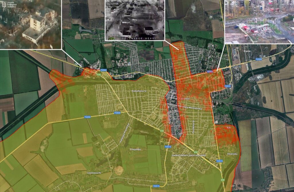 Meedia: Ukraina võitlejad on hakanud ilmselt rindelinnast Pokrovskist taanduma