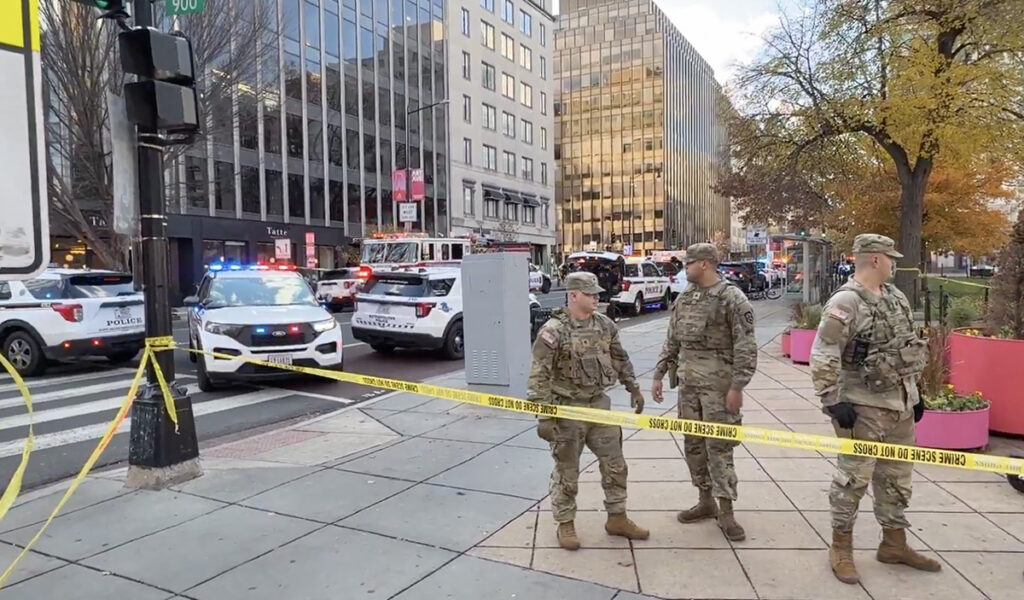 VIDEO: Afgaani mees tulistas USA pealinnas kaks sõjaväelast surnuks