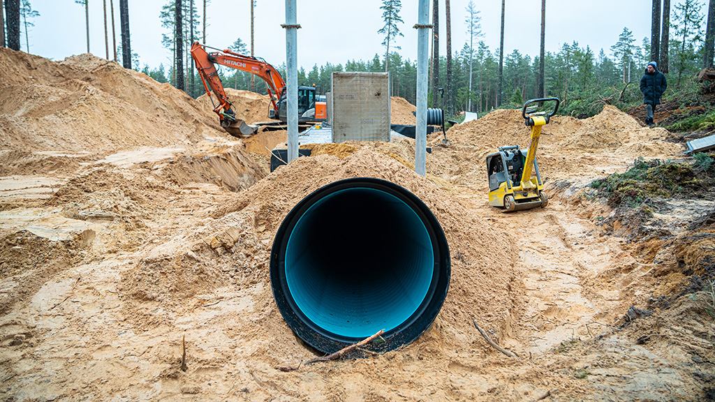 Galerii: Kagu-Eestisse pannakse maha esimesed punkrid