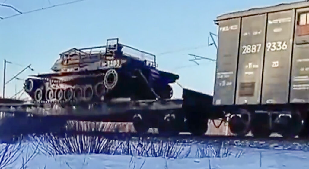 VIDEO: Venemaa saatis ühe USA Abramsi tanki Hiinasse