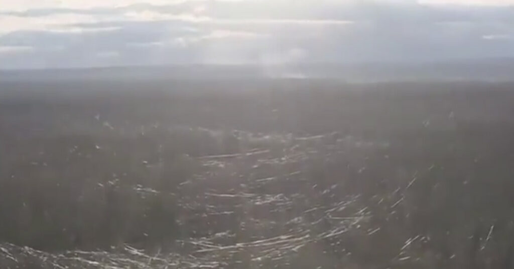 VIDEO: selline on mets Ukrainas – täis fiiberoptilisi kaableid