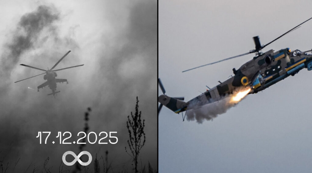 Vene droon tulistas alla Ukraina sõjaväekopteri