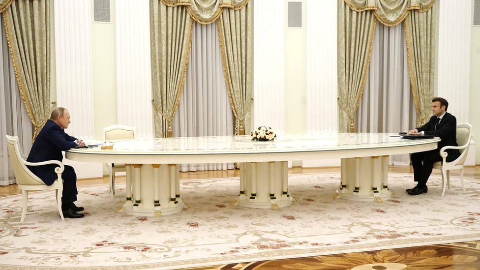 Kreml: Putin on valmis vestlema Macroniga