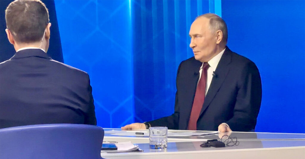 Putin ütles, et Ukraina pani mängu oma reservid ja kaotas need